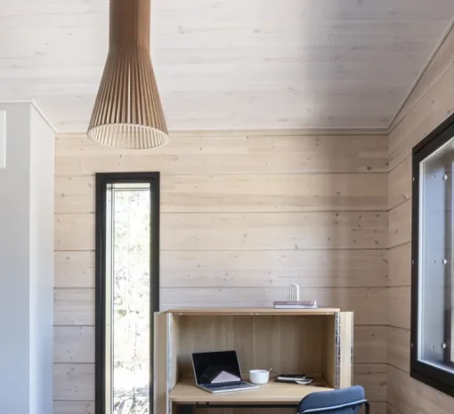 Suspension, Secto 4201, noyer, H45cm, Ø25cm - Secto Design