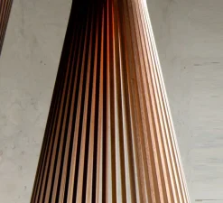 Suspension, Secto 4201, noyer, H45cm, Ø25cm - Secto Design