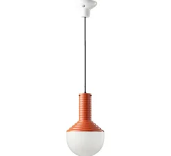 Suspension, Selaron, orange, Ø24cm, H39cm - Ferroluce