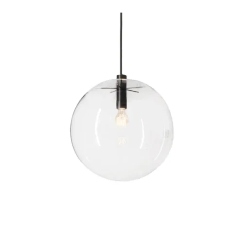 Suspension, Selene 35, transparent, noir, Ø35cm - Classicon
