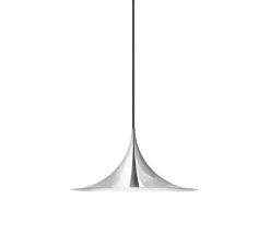 Suspension, Semi 30, chrome, Ø30cm, H15cm - GUBI