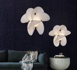 Suspension, Serpentine Light 8, Large, blanc, Ø68cm, H81cm - Moooi