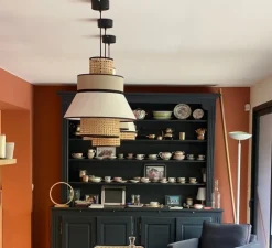 Suspension, Singapour ML , nude, Ø42cm, H44cm - Market Set