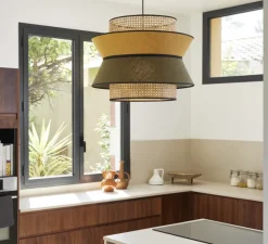 Suspension, Singapour XL, Kaki, curry, Ø58cm, H45cm - Market Set