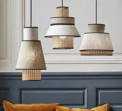 Suspension, Singapour XM , nude, Ø30cm, H23cm - Market Set