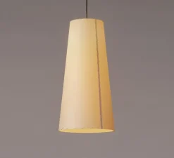 Suspension, Sisisi conicas largas GT4, blanc, câble noir, Ø40cm, H80cm - Santa & Cole