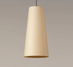 Suspension, Sisisi conicas largas GT4, blanc, câble noir, Ø40cm, H80cm - Santa & Cole