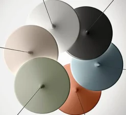 Suspension, Skan 0270, noir, LED, 2700K, 712lm, Ø30cm, H14cm - Vibia
