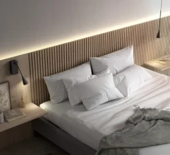 Suspension, Skybell Plus S/1L (encastré), noir, LED, 2700K, 500lm, Ø12cm, H200cm - Bover