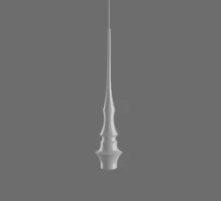 Suspension, Slend 02, blanc, L11cm, H65cm - Bover