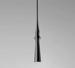 Suspension, Slend 03, noir ébène, Ø7,5cm, H74,4cm - Bover
