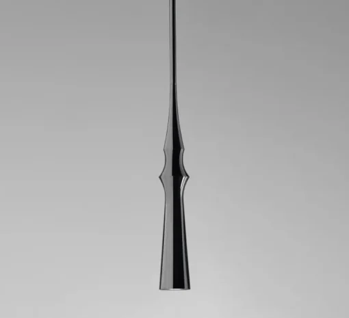 Suspension, Slend 03, noir ébène, Ø7,5cm, H74,4cm - Bover
