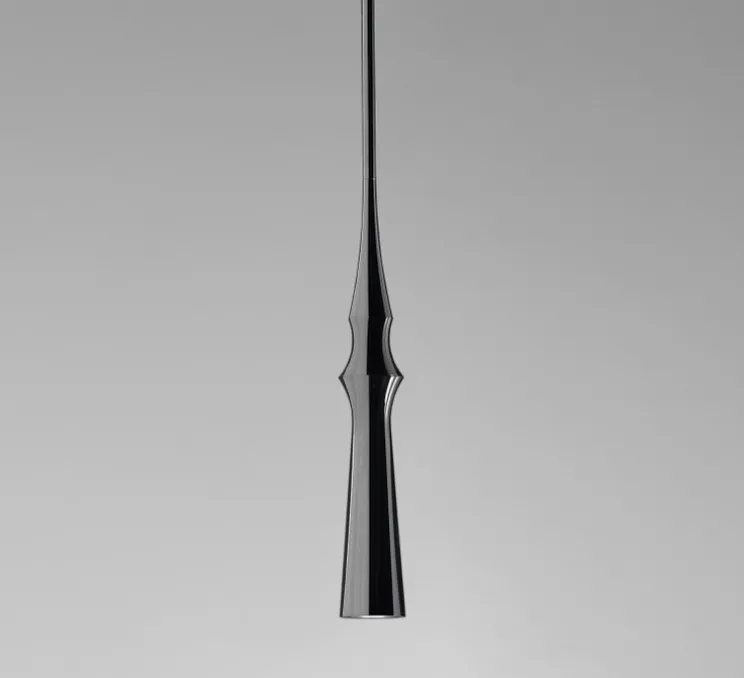 Suspension, Slend 03, noir ébène, Ø7,5cm, H74,4cm - Bover