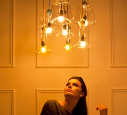 Suspension, Small Knot, jaune, H22,4cm - Vitamin