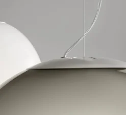 Suspension, Smoke 2, verre fumé, LED, 2700K, 2500lm, Ø35cm, H35cm - PANZERI