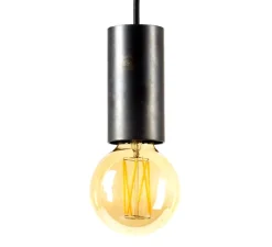 Suspension, Sofisticato Nr.07, bleu acier, Ø6cm, H12cm - Serax