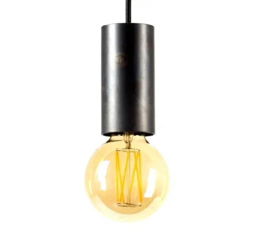 Suspension, Sofisticato Nr.07, bleu acier, Ø6cm, H12cm - Serax