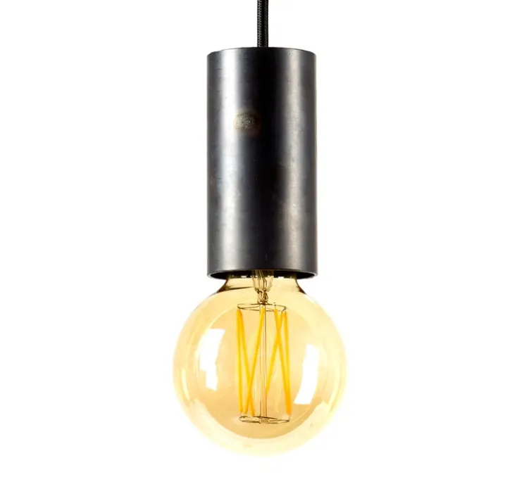 Suspension, Sofisticato Nr.07, bleu acier, Ø6cm, H12cm - Serax