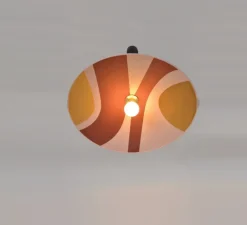 Suspension, Sonia Laudet D80, Rose seventies, Ø80cm, H14cm - Market Set