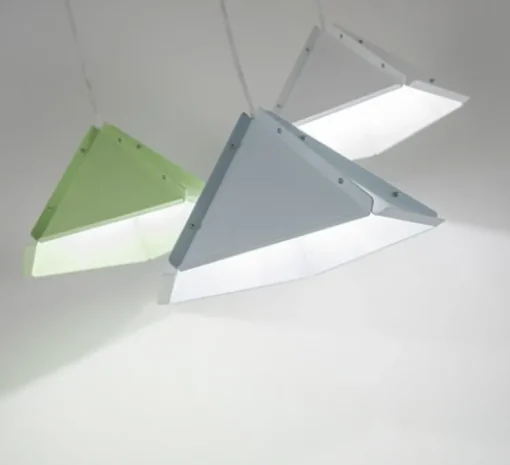 Suspension, Soyuz, bleu clair, Ø35cm, H19cm - Dark