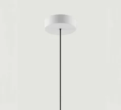 Suspension, Spider avec rosace, blanc mat, LED, 2700K, 1280 lm, Ø12cm, H13cm - Lodes