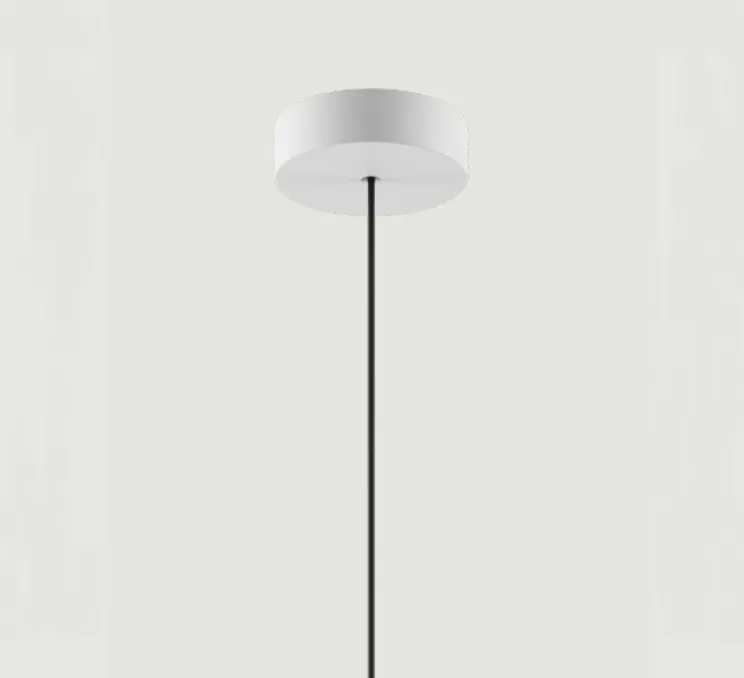 Suspension, Spider avec rosace, blanc mat, LED, 2700K, 1280 lm, Ø12cm, H13cm - Lodes