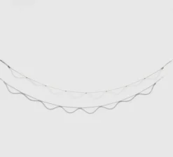 Suspension, Spline, beige, bleu, IP65, LED, dim, 2700K, 4000 lm, L450cm, H20cm - Petite Friture