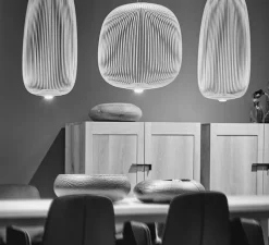 Suspension, Spokes 1, blanc, LED, 2700K, 4080lm, Ø32,5cm, H71cm - Foscarini