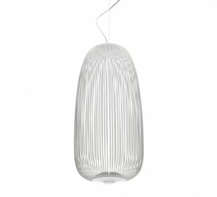 Suspension, Spokes 1, blanc, LED, 2700K, 4080lm, Ø32,5cm, H71cm - Foscarini