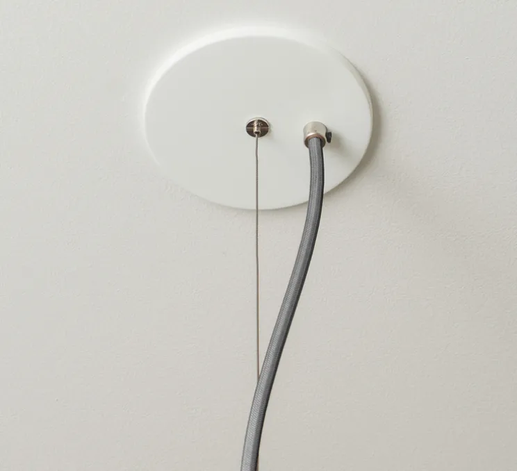 Suspension, Spotlight Volumes, C/C, blanc vanille, Ø14cm, H40cm - A-N-D