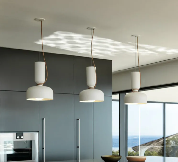 Suspension, Spotlight Volumes, D/E, blanc vanille, Ø61cm, H60cm - A-N-D