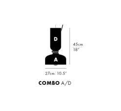 Suspension, Spotlight Volumes, A/D, blanc vanille, Ø27cm, H45cm - A-N-D