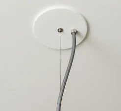 Suspension, Spotlight Volumes, C/D, marron sauge, Ø14cm, H50cm - A-N-D