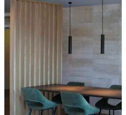 Suspension, Stan, noir, Ø6cm, H35,5cm - Faro