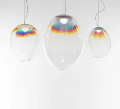 Suspension, Stellar Nebula 30, iridescent, LED, dim, 3000K, 1750 lm, Ø30cm, H37cm - Artemide