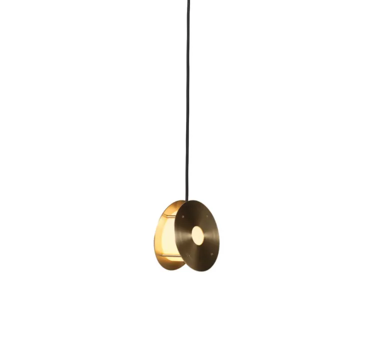 Suspension, Sterling, laiton, L17cm, H17cm - Rubn