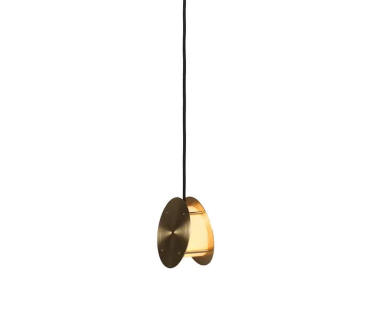 Suspension, Sterling, laiton, L17cm, H17cm - Rubn