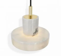 Suspension, Stone LED, blanc, or, LED, dim, 3000k, 360 lm, Ø18cm, H14cm - Tom Dixon