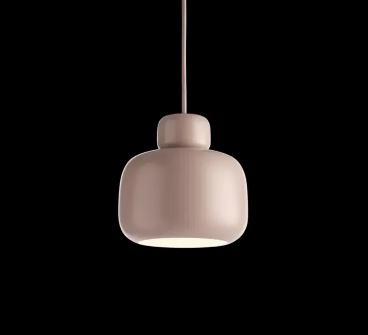 Suspension, Stone, small, Rose, Ø15,9cm, H16cm - Woud