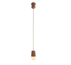 Suspension, Stucco No. 1, rouge argile, Ø10cm, H26,5cm - Schneid