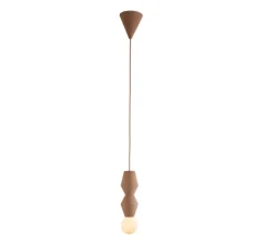 Suspension, Stucco No. 2, rouge argile, Ø10,5cm, H26,5cm - Schneid