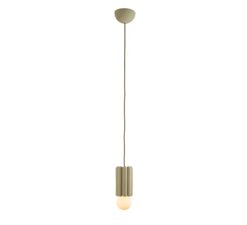 Suspension, Stucco No. 3, vert pistache, Ø10,5cm, H18,5cm - Schneid