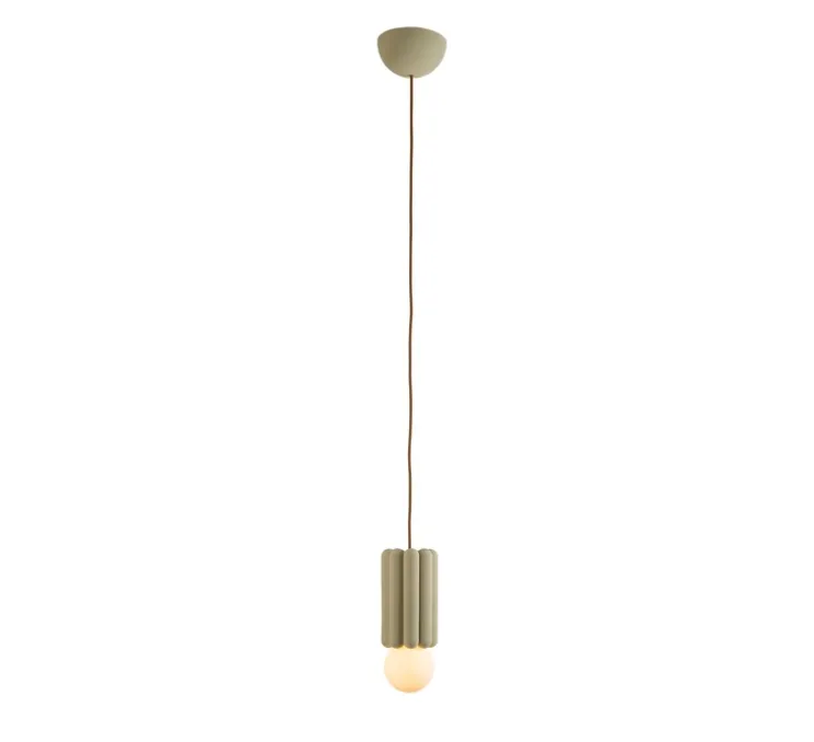 Suspension, Stucco No. 3, vert pistache, Ø10,5cm, H18,5cm - Schneid