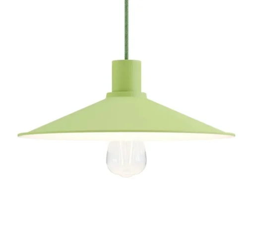 Suspension, Swing Pastel, vert prairie, Ø30cm, H11,1cm - Creative Cables