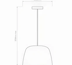 Suspension, Taiko 300, blanc mat, Ø30cm, H20cm - Astro