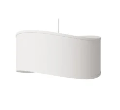 Suspension, Tajo, blanc, Ø65cm, H24cm - Bolia