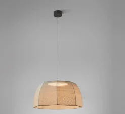 Suspension, Tanit S/61, beige, LED, 2700K, 2400lm, Ø61cm, H64cm - Bover