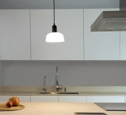 Suspension, Tatawin M, blanc, Ø25cm, H100cm - Faro