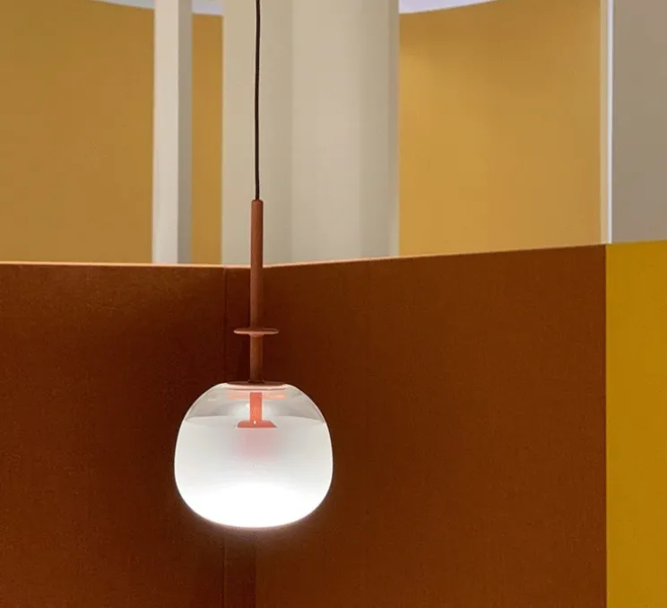 Suspension, Tempo 5772, terracotta, LED, 2700K, 300lm, Ø13cm, H26,8cm - Vibia