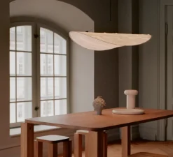 Suspension, Tense, Blanc, 2700K, 2000lm, Ø90 cm, H15cm -New Works